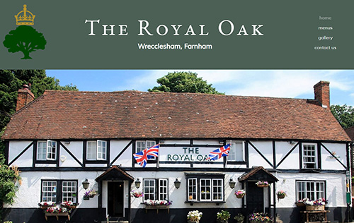 Royal Oak website by Ballynet
